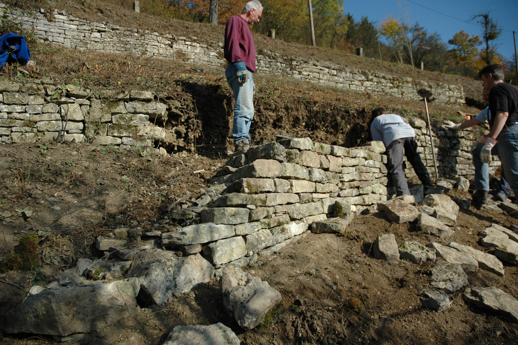 Trockenmauerkurs - f&uuml;r weitere Bilder klicken
